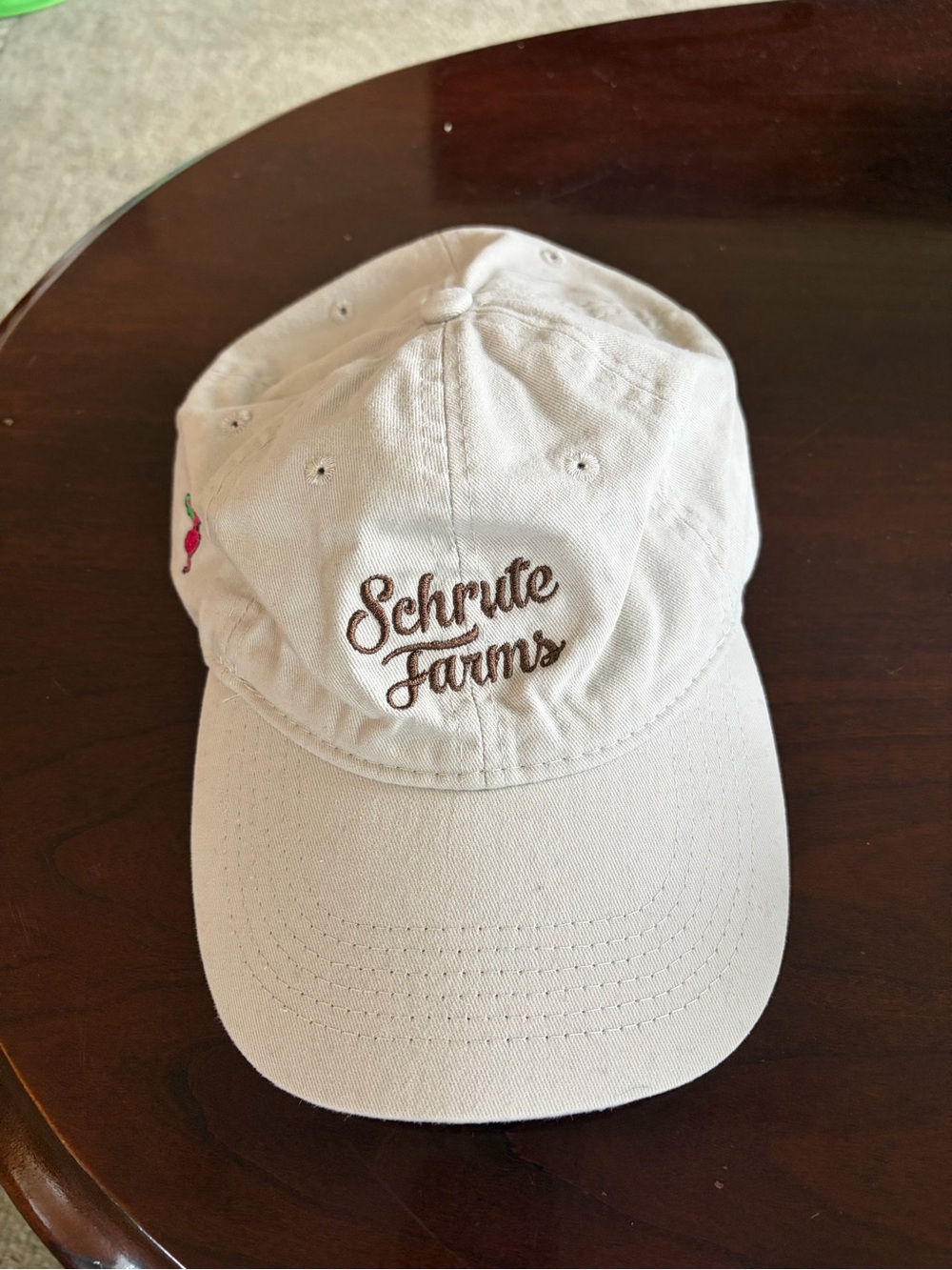 The Office 'Schrute Farms' Embroidered Baseball Cap